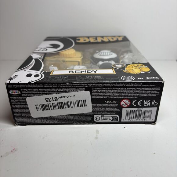 Bendy and the Ink Machine action figure Jakks Pacific New In Box Video game Toy - Picture 5 of 7